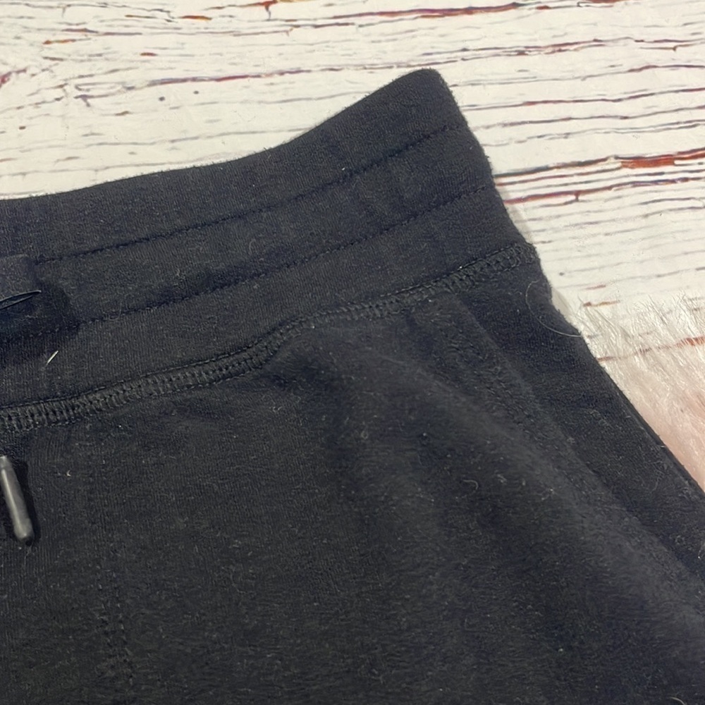 Beyond Yoga Black Slit Open Knee High Rise Lounge Joggers - Picture 9 of 9